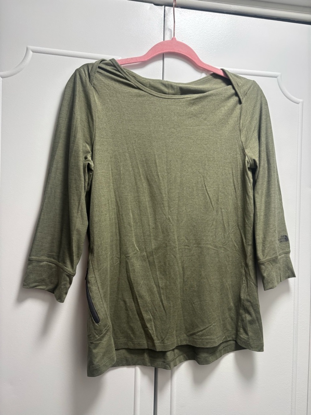 The North Face Olive Long Sleeve Women's Top